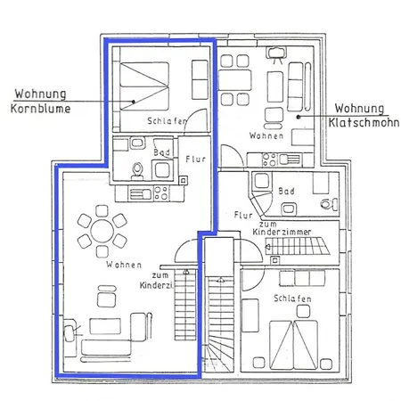 Apartment 7033 Kornblume Og Links *